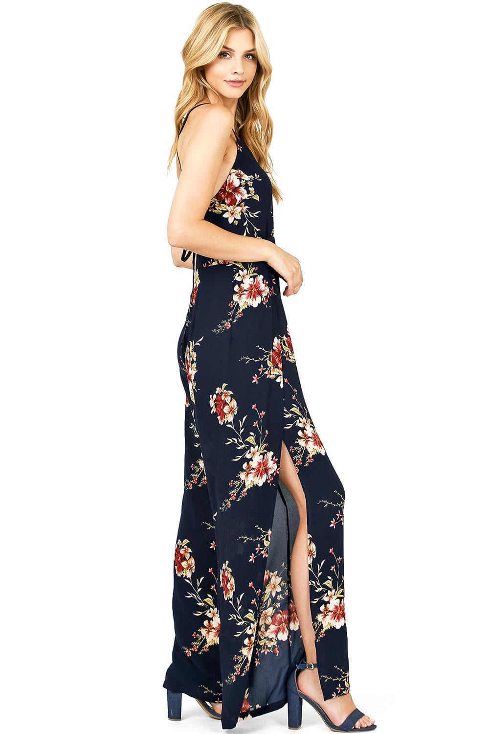 flying tomato floral jumpsuit