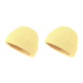 thumbnail image 3 of Jumpingount Sombreros para mujer Sombreros Moda Sombrero Cómodo Gorros de invierno flexibles Gorro de punto grueso para al aire libre Naranja brillante Type2 NO2 Jumpingount CBP225359, 3 of 6