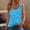 Blue, variant on Sequin Tank Tops for Women Sexy Sleeveless V Neck Sparkle Shirts Fashion Party Club Glitter Cami Camisole