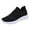 Black, variant on XIMIN Women's Men's Running Tennis Mesh Shoes Fashion Sneakers Lightweight Breathable Lace Up Walking Anti Slip Shoes Workout Gym Shoes Casual Sports Shoes