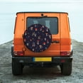 thumbnail image 6 of Gukieu Mushrooms3 Print Car Tire Cover, Adjustable Waterproof and Dustproof Tire Protection Cover, Suitable for SUV, Truck, Van-16 inch, 6 of 6