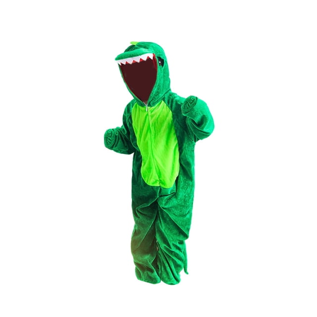 Disfraz de dinosaurio, disfraces de cosplay, ropa divertida para niños, mono para truco o 120cm
