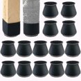 thumbnail image 1 of Silicone Chair Leg Protectors With Felt For Hardwood Floors 24 Pcs, 1 of 5