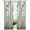 Sage Green, variant on Dark Green Grass Semi Sheer Window Curtains 108 Inches Long, Flower Dragonfly Retro Pastoral Rustic Rod Pocket Voile Silky Chiffon Curtain Light Filtering Drapes for Living Room, 52"x108", 2 Panels