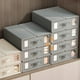 thumbnail image 1 of Cajas de Almacenamiento con Tapa, Caja de Tela Oxford para Guardar Sábanas, Organizador Plegable para Fundas de Edredón, Solución de Almacenamiento Doméstico de Gran Capacidad., 1 of 2