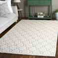 thumbnail image 2 of SAFAVIEH Vermont Orval Floral Wool Area Rug, Ivory, 4' x 4' Square, 2 of 11