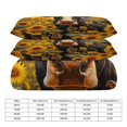 thumbnail image 3 of Farm Cows Bedding Sets Twin Duvet Cover 3 Piece Cute Bed Set for Boys Girls Kid, 3 of 6
