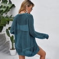 thumbnail image 3 of Women Crochet Lightweight Cardigan Cover Up Open Front Long Sleeve Summer Cardigans, 3 of 5