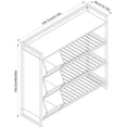 thumbnail image 3 of Homestar 12 Pair Shoe Rack, 3 of 5