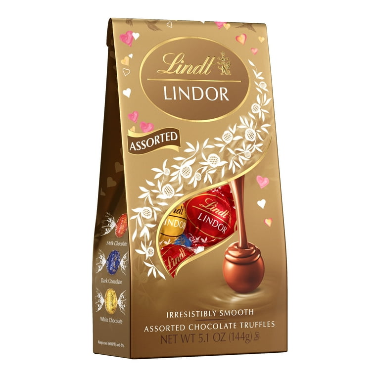 Lindt LINDOR Valentine's Day Assorted Chocolate Candy Truffles
