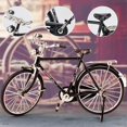thumbnail image 5 of Clearance!!Alloy Bicycle Model Vintage Ornament Retro Furnishings Simulated Bike Figurine for Home Decor Shelf Tabletop Bar Store Christmas, 5 of 6