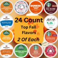 thumbnail image 1 of K-Cups Sampler Variety Brewana Top Fall Flavors (24 unidades), 1 of 5