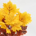 thumbnail image 5 of Artificial Maple Leaves Branches, Fake Fall Leaves Stems Plants Outdoor Greenery for Home Kitchen Farmhouse Thanksgiving Table Centerpiece Fireplace Halloween Decor, 5 of 6
