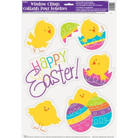 Butterfly Clings - (3 pack) Spring Chick Easter Window Cling Sheet