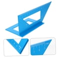 thumbnail image 4 of unbranded Aluminum Right Angle Ruler Blue 1Pack Meant for Marking and Drawing by Professionals, 4 of 6