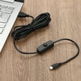 thumbnail image 5 of USB Male to Micro USB Male Power Cable with Switch Black 1, 5 of 6