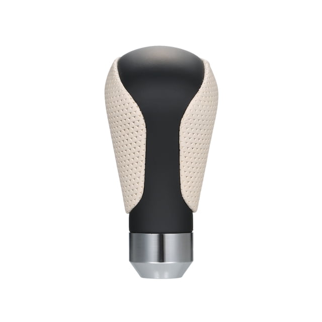 Automatic Shift Knob Car Gear Shift Shifter Knob Stick Head Handle Lever AT Beige Replacement