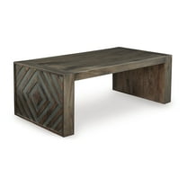 Signature Design by Ashley Dreggan Rectangular Coffee Table, Brown
