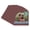Maroon Red, variant on Raspberry Red Picture Frame Mat for 32x32 Frames - Circle Opening for 26x26 Photos - 10 Mats