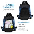 thumbnail image 6 of FORMRS Women's Travel Backpack Purse Anti-Theft Hidden Pockets Casual Shoulder Bag, Window Space, 6 of 7