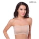 thumbnail image 2 of Sujetador inalámbrico sin tirantes BRAS BUTT CANDEAU acolchado Tubo sin costura Tapa íntima con buena elasticidad Estilo básico para vestido de noche Color de la carne Vogacara AP008613-05B, 2 of 6