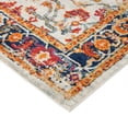 thumbnail image 5 of Luxee Designs Alexandria Bordered Pattern 2X6 Runner Rug for Entryway Indoor Boho Rugs - Ivory, 5 of 9