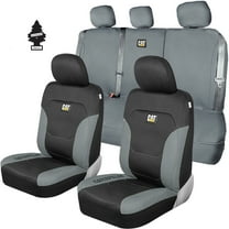 Yupbizauto CAT Car Truck SUV Seat Covers Front and Rear Bench Full Bundle Set 2274G