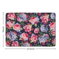 thumbnail image 5 of Pioneer Flower Floral Print Flannel Non Slip Door Rugs,Washable Door Mats Indoor,Decorative Door Mats,Dirt-Resistant and Absorbent Doormat for Entrance,Bedroom,Kitchen,Bathroom,23.5"x16", 5 of 5
