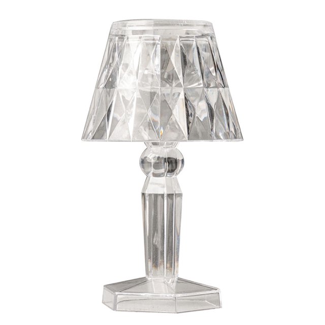 Lámpara Noche Barra Romántica Mesa Proyección Cristal Diamante LED (1 Pieza)
