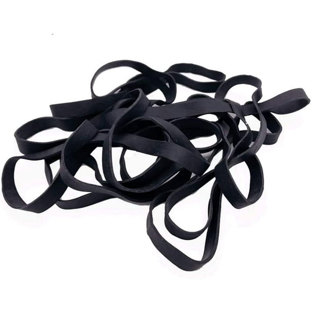 Thick rubber best sale bands black