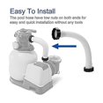thumbnail image 5 of 2 Pcs Pool Sand Filter Pump Hose 15.8 Inch Pool Pump HoseSalt Water Pump Hoses for Intex Filter Pumps Sand Filters, 5 of 5