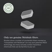 Molekule Air Pre-Filter - Authentic High Efficiency Pre-Filter Replacement - 2-Pack