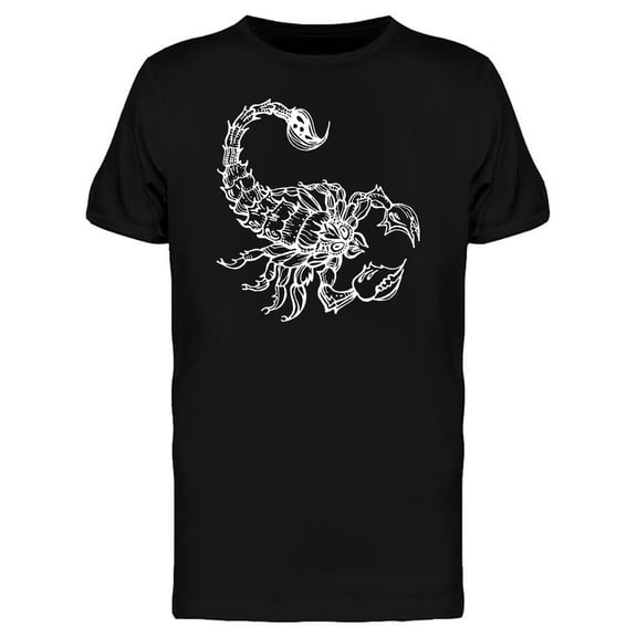 Poisonous Scorpion Tattoo Tee Men's -Image by Shutterstock