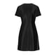 thumbnail image 5 of TaTaai Women Solid Loose Casual Satin Short Sleeve V-Neck Ruched Dress Fashion Elegant Dress Ladies Daily Commute Party Festival Wear Lightweight Breathable No Fading Stylish Dress Gift, 5 of 5