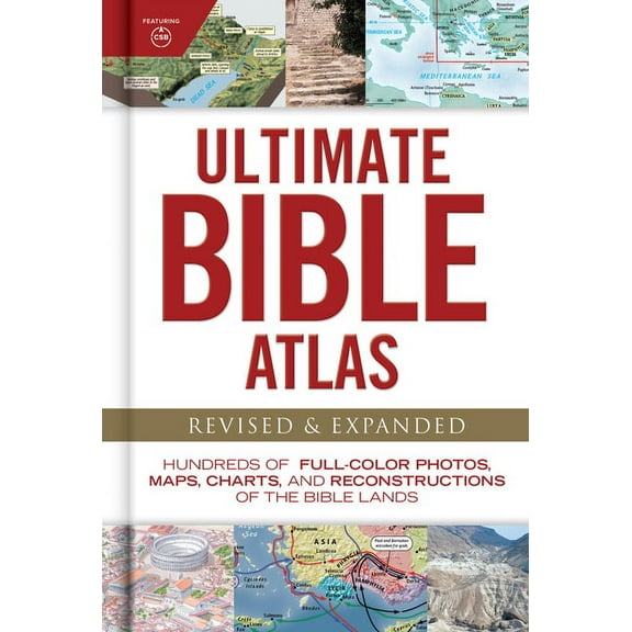 Ultimate Guide Ultimate Bible Atlas: Hundreds of Full-Color Photos, Maps, Charts, and Reconstructions of the Bible Lands, (Hardcover)