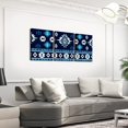 thumbnail image 3 of Hieng Western Bull Skull Wall Painting Posters and Prints Southwestern Aztec Picture Wall Decor Boys Girls Boho Tribal Canvas Wall Hieng for Living Room Bedroom Ethnic Bohemian, 3 of 6