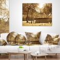 thumbnail image 4 of Designart Beautiful Rural African Huts - Landscape Printed Throw Pillow - 12x20, 4 of 5