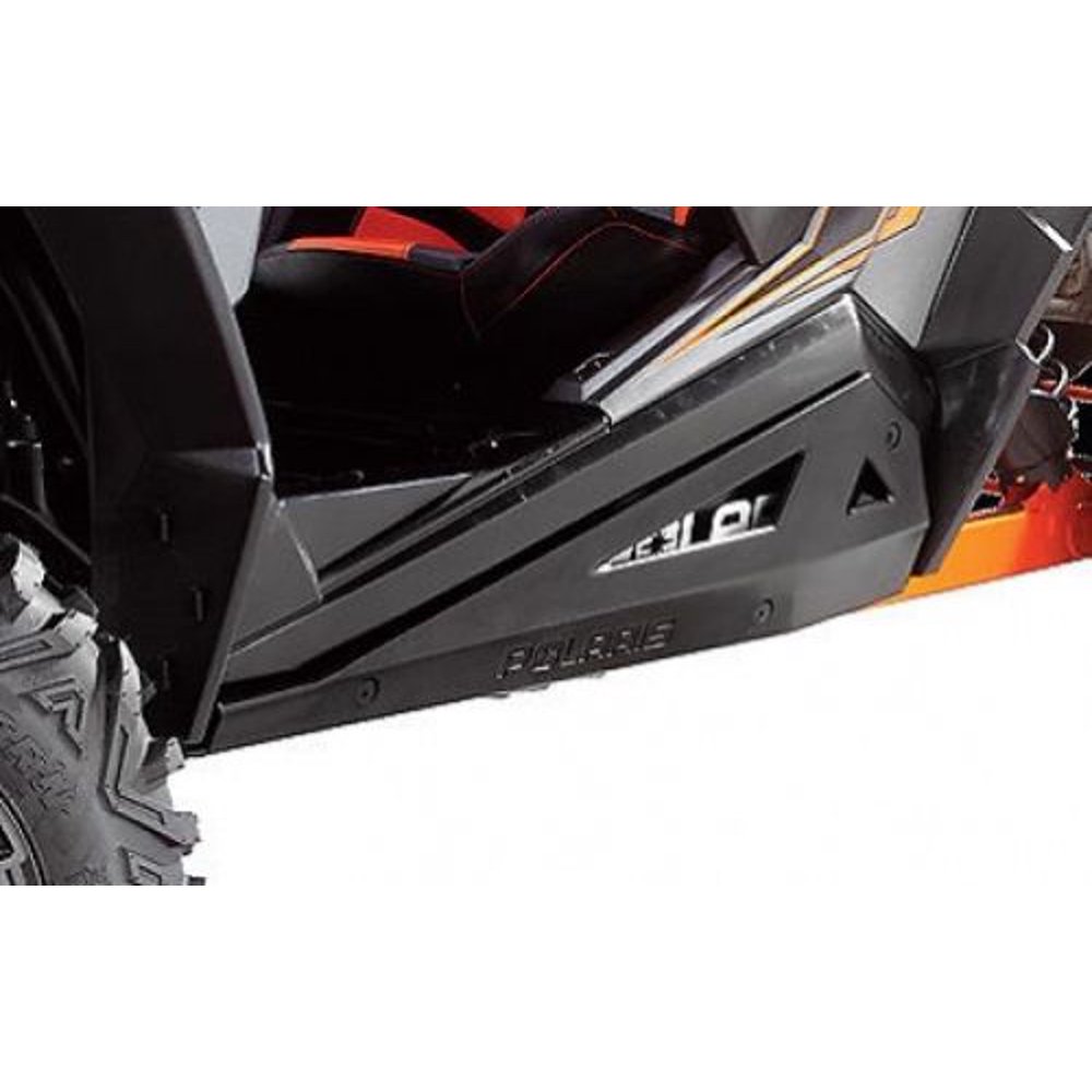 POLARIS RZR XP 1000 XP1000 LOW PROFILE STEEL BLACK NERF BARS ROCK