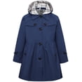 thumbnail image 1 of Gabardina Betusline Chaqueta cortavientos para niña 3-4T azul marino, 1 of 7