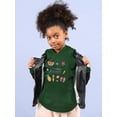 thumbnail image 2 of Buon Ferragosto Summer Objects Hoodie Juniors -Image by Shutterstock,  Large, 2 of 4