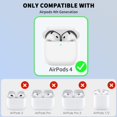 thumbnail image 2 of Funda de silicona para AirPods 4, diseño de animalito anime, resistente a golpes, 2 of 8