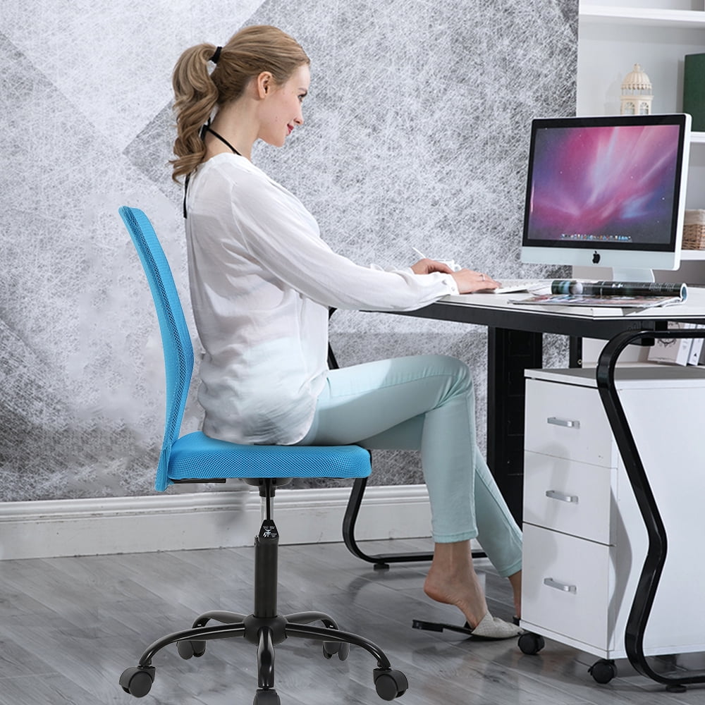 Lift Adjustable Computer Office Swivel Chair wang JESS Office Chair Ergonomic Office Adjustable Mesh Swivel Task Chair with Rolling Wheels