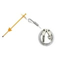 thumbnail image 4 of 21 inch Dome Stake and Forged Heavy Duty Steel Large Dog Ties Out with Spring (30 foot lead), 4 of 9