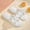 White, variant on Women's Bowknot Slippers Soft Cotton Non Slip House Shoes 3 Colors