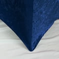 thumbnail image 5 of Your Chair Covers - Stretch Spandex 6 Ft Open Back Rectangular Table Cover Navy Blue for Wedding, Party, Birthday, Patio, etc., 5 of 5