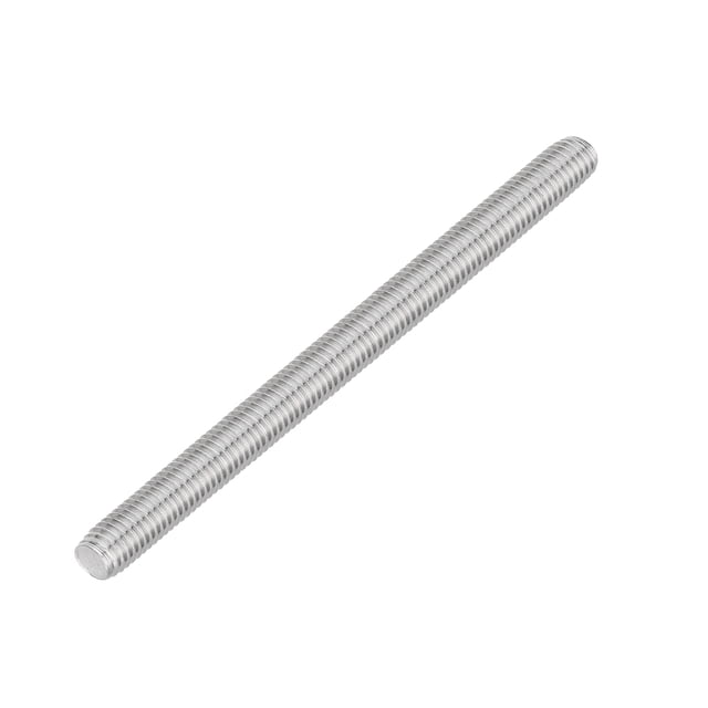 Uxcell M10 x 130mm Tige en Acier Inoxydable 304 Entièrement Filetée