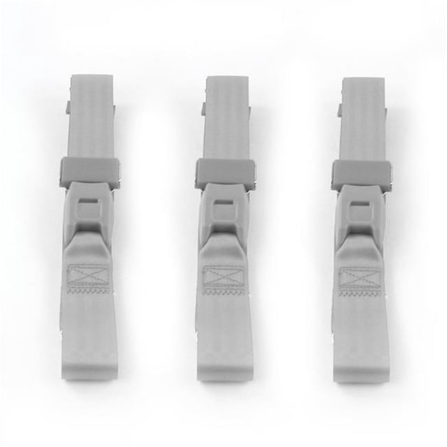 Standard 2 Point Gray Lap Bench Seat Belt Kit with 3 Belts for 1933-1934 Early Cars