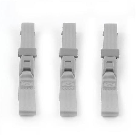 SafeTBoy Standard 2 Point Gray Lap Bench Seat Belt Kit with 3 Belts for 1933-1934 Early Cars
