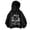 Black, variant on Toddler Girls Hoodie Letter Print Kids Shirt Casual Pullover Fall Hooded Sweatshirt Tops Size 2-3T