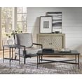 thumbnail image 3 of Summer Bobbin Turned Oak Accent Armchair with Removable Cushions, 3 of 8